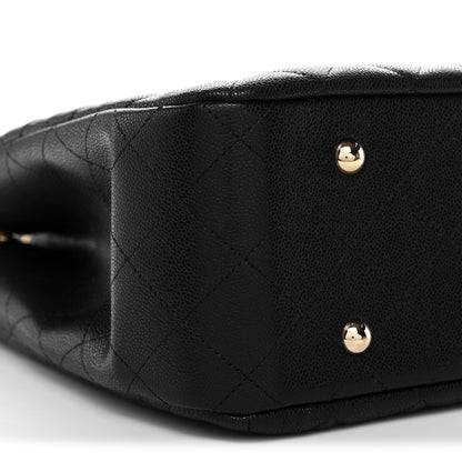 Chanel Caviar Quilted Large Shopping Tote Black 9 of 10