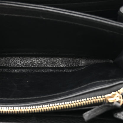 Gucci Pebbled Calfskin Soho Zip Around Wallet Black 6 of 11