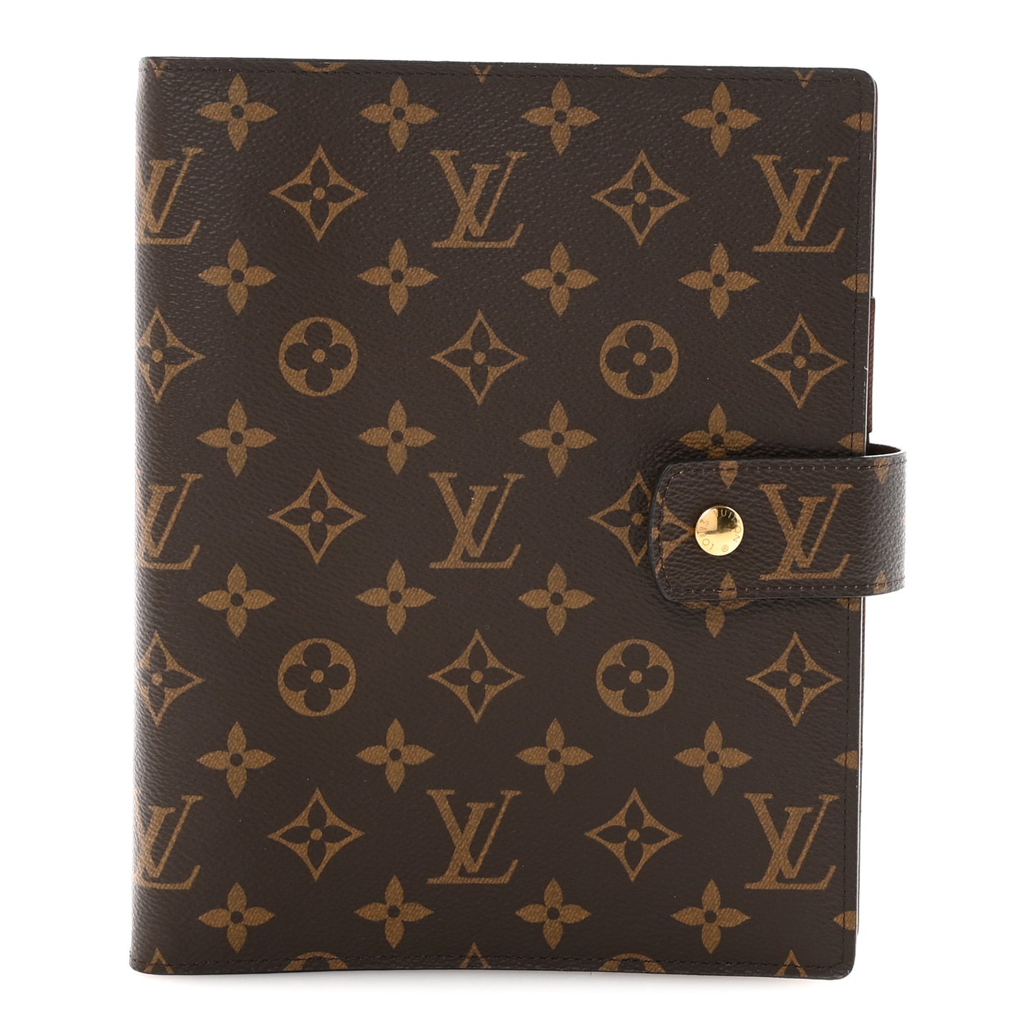 Monogram Large Ring Agenda Cover