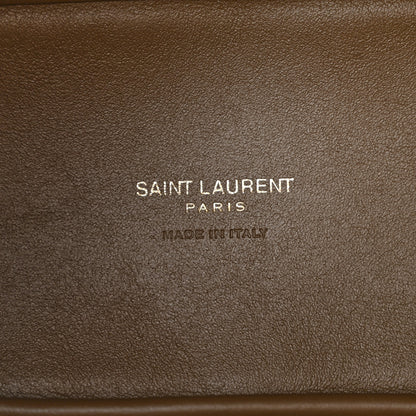 Saint Laurent Suede Baby Le 5 A 7 Hobo Golden Leaf Golden Leaf 6 of 13
