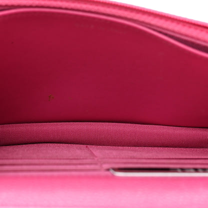 Chanel Caviar Enamel Quilted Wallet On Chain WOC Pink 5 of 14