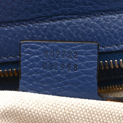 Gucci Dollar Calfskin Medium Soho Top Handle Satchel Caspian 7 of 11