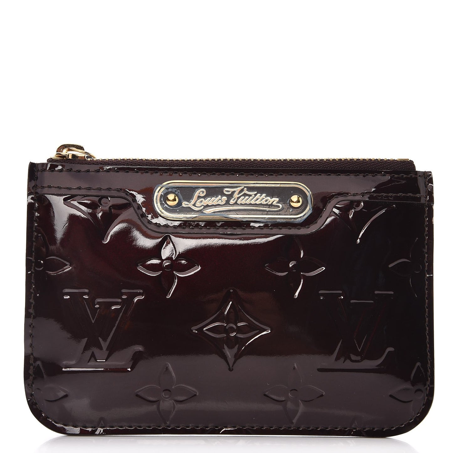 Vernis Key Pouch Amarante