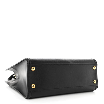 Prada Saffiano Lux Tote Black 4 of 11