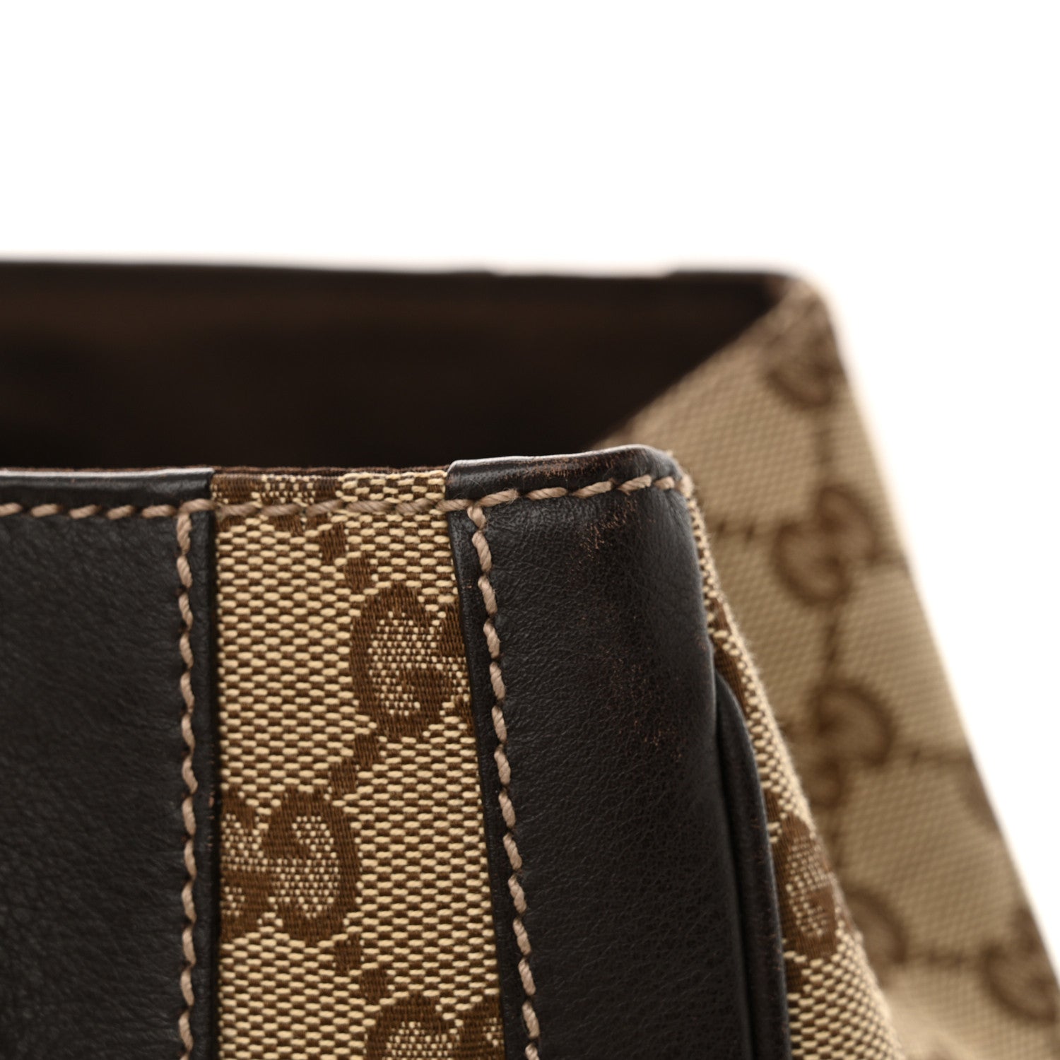Gucci Monogram Trophy Tote Ebony 13 of 13