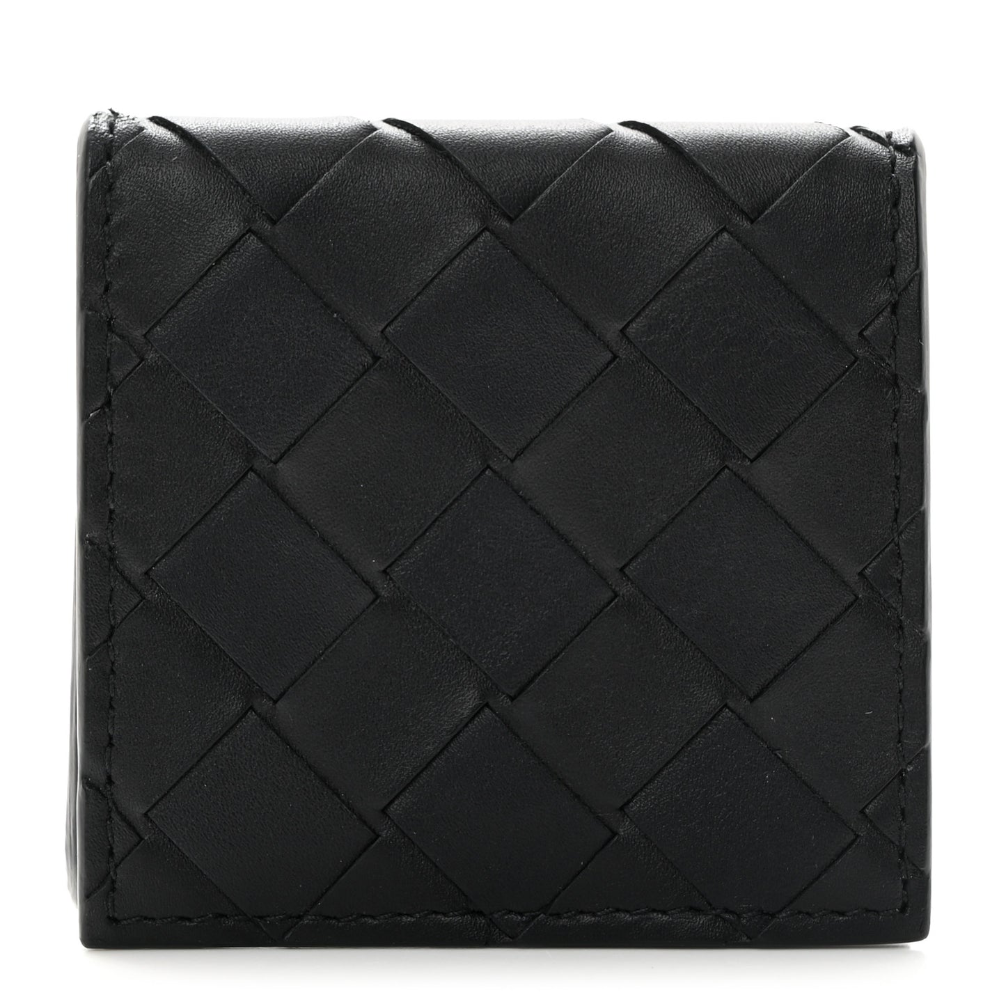 Nappa Intrecciato Coin Purse Midnight Blue