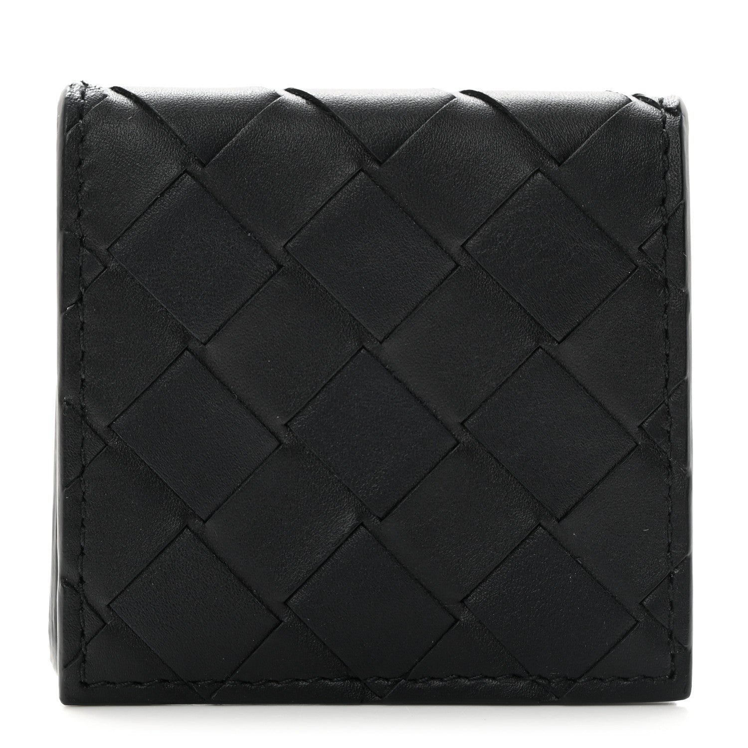 Bottega Veneta Nappa Intrecciato Coin Purse Midnight Blue 1 of 10