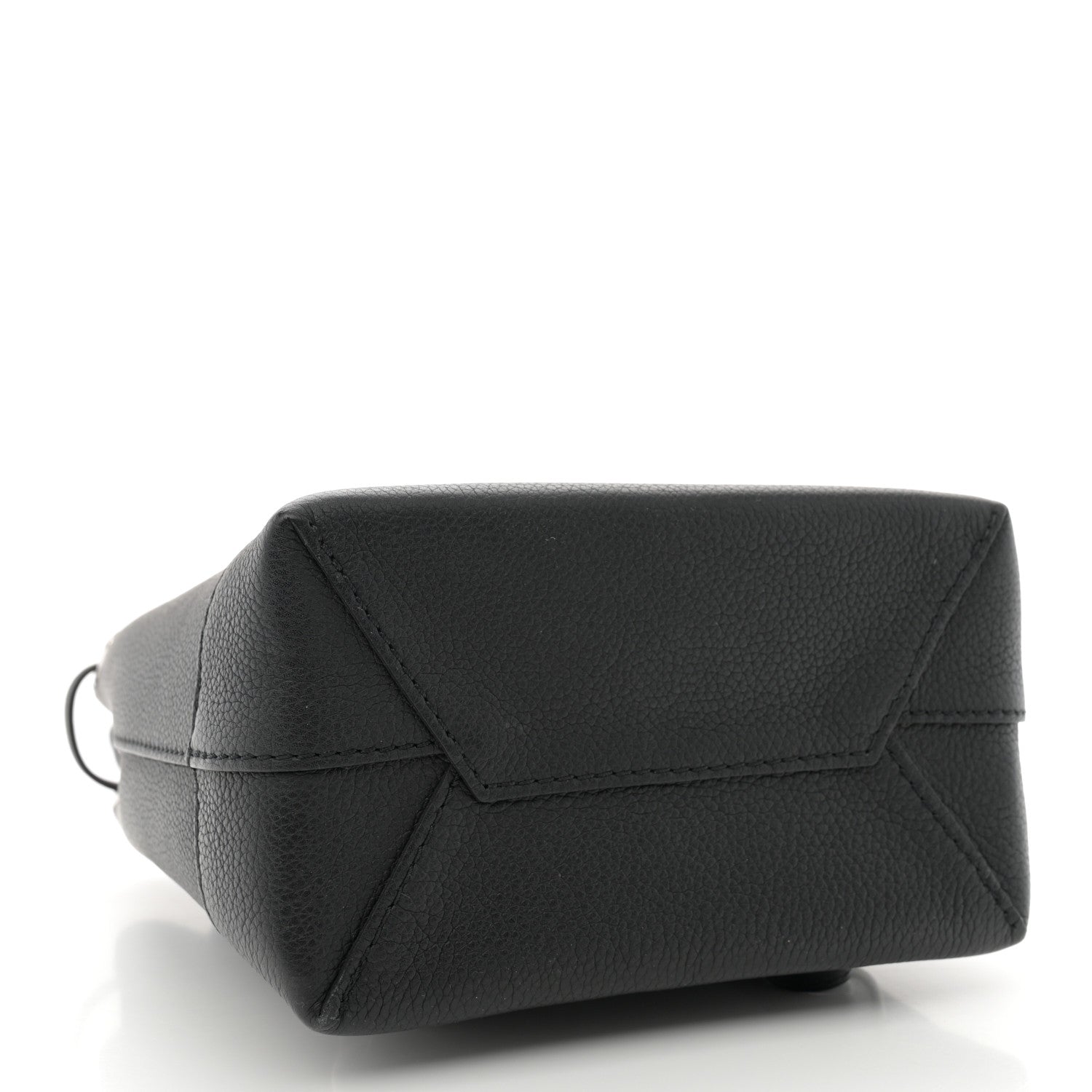 Louis Vuitton Calfskin Lockme Mini Backpack Black 4 of 11