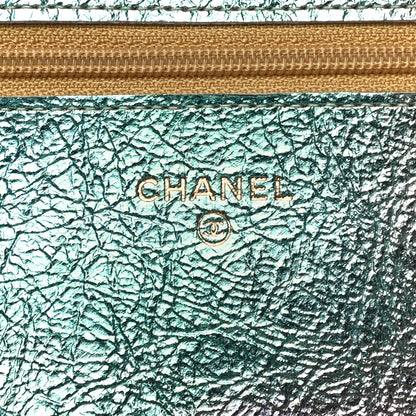 Chanel Metallic Goatskin Quilted 2.55 Reissue Wallet on Chain WOC Multicolor 6 of 12