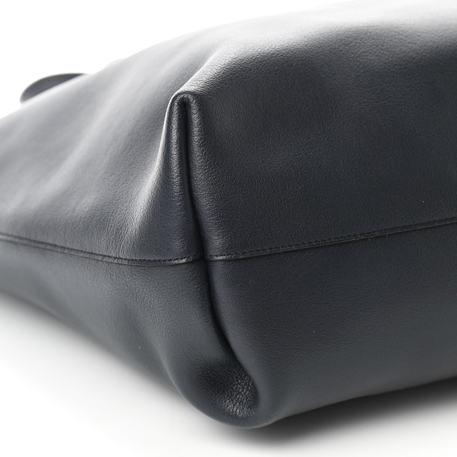 Saint Laurent Calfskin Large Shopping Tote Black 6 of 8