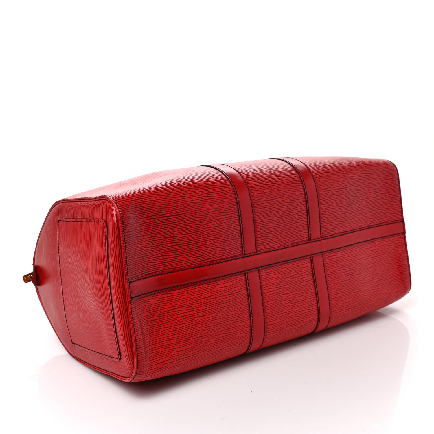 Louis Vuitton Epi Keepall 45 Castillan Red 4 of 9