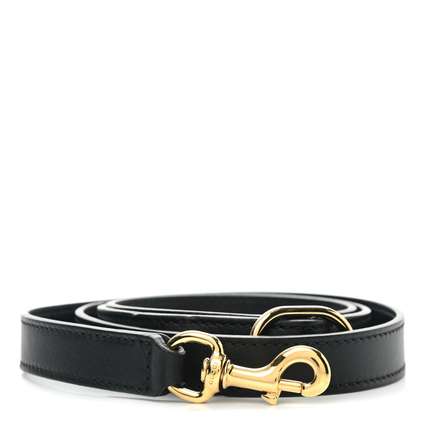 Calfskin Adjustable Shoulder Strap Black