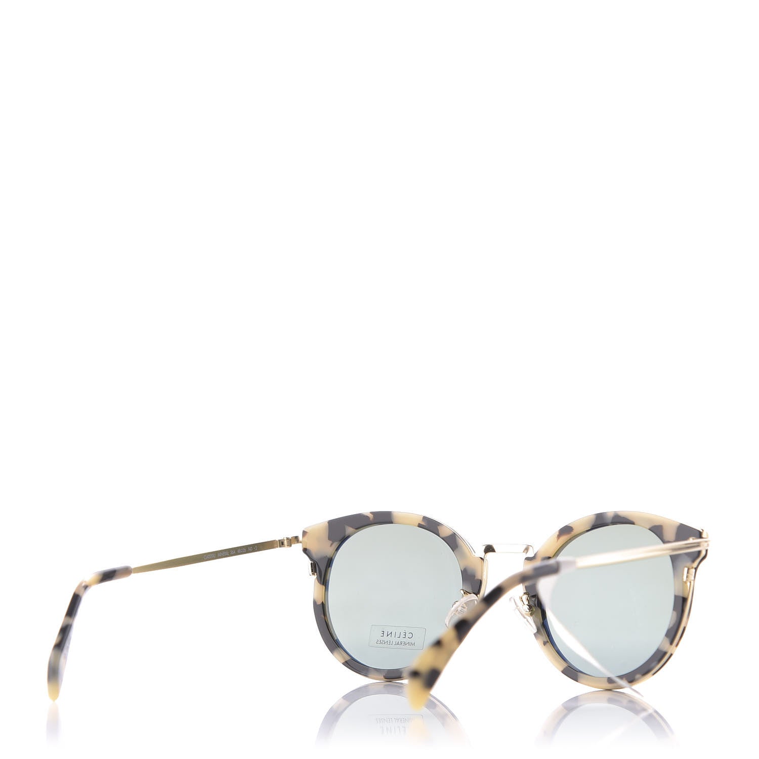 Celine Round Sunglasses CL40011U Tortoise 4 of 10