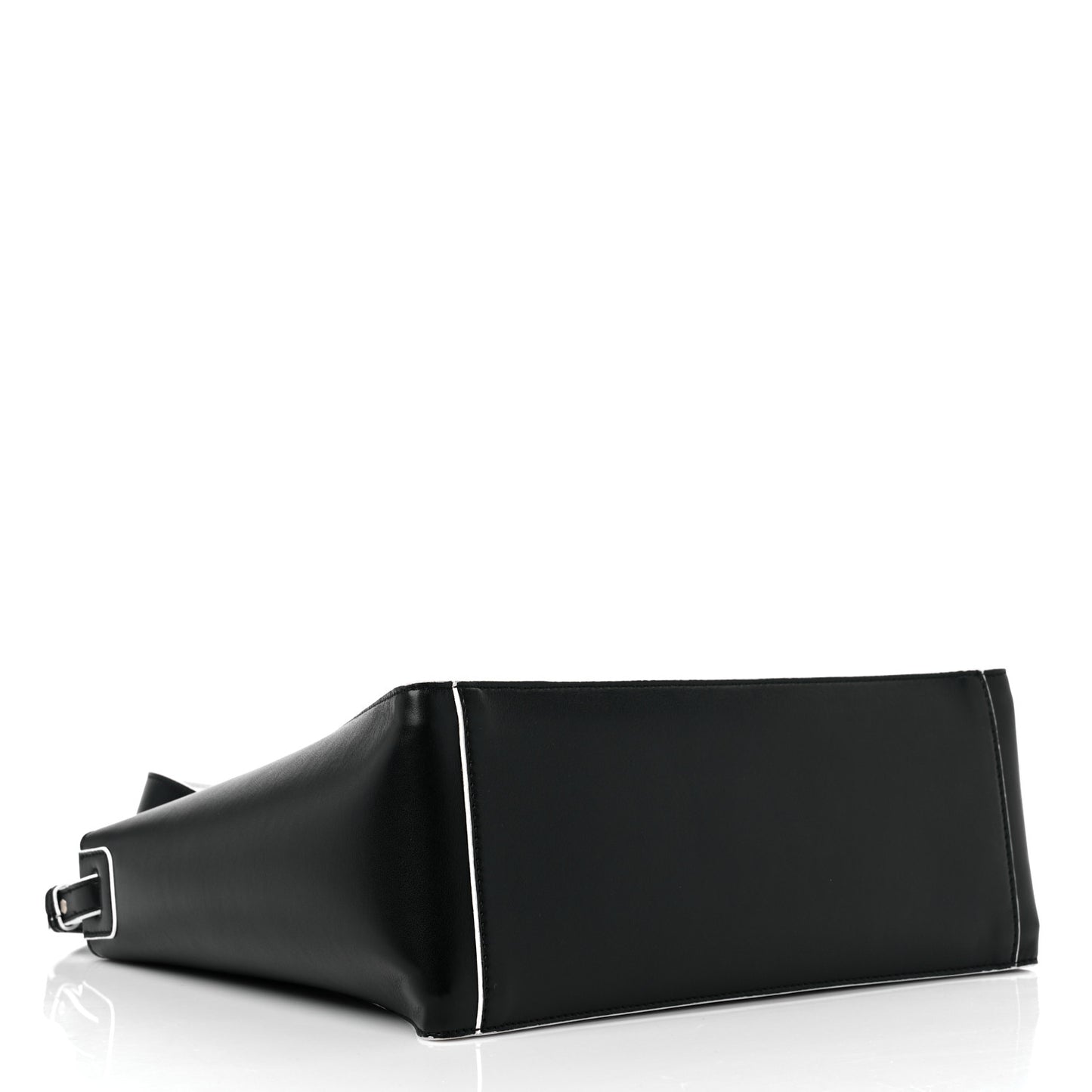 Eco Alter Nappa Mini Crossbody Black White