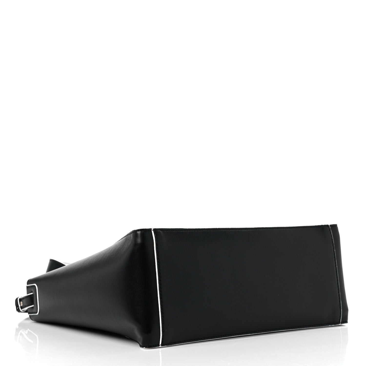 Stella McCartney Eco Alter Nappa Mini Crossbody Black White 5 of 9