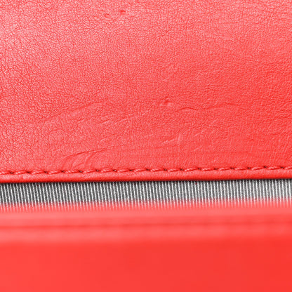 Chanel Calfskin Quilted Double Stitch Medium Boy Flap Red 12 of 12