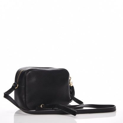 Gucci Pebbled Calfskin Small Soho Disco Bag Black 3 of 7