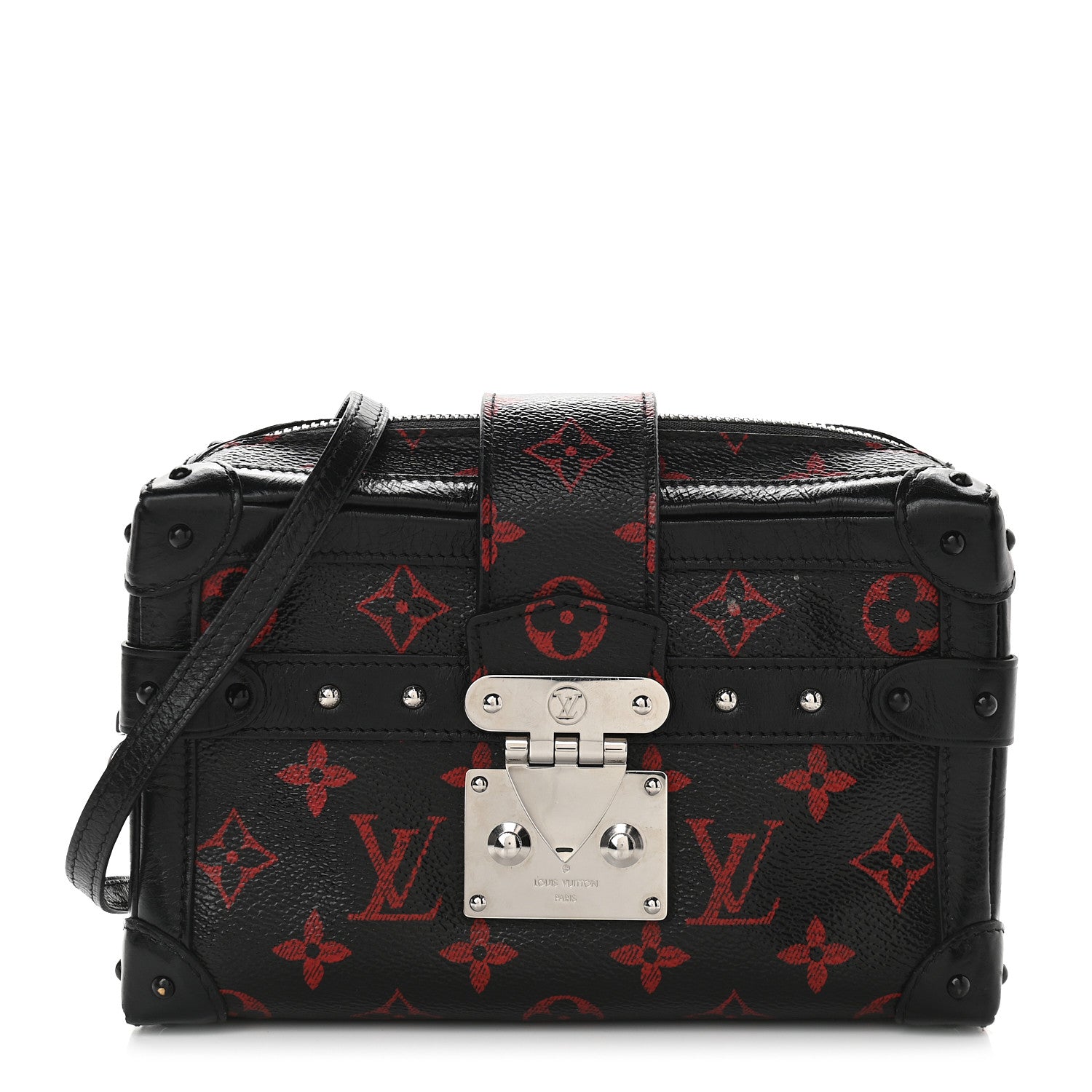 Louis Vuitton Monogram Petite Malle Soft MM Infrarouge 1 of 9