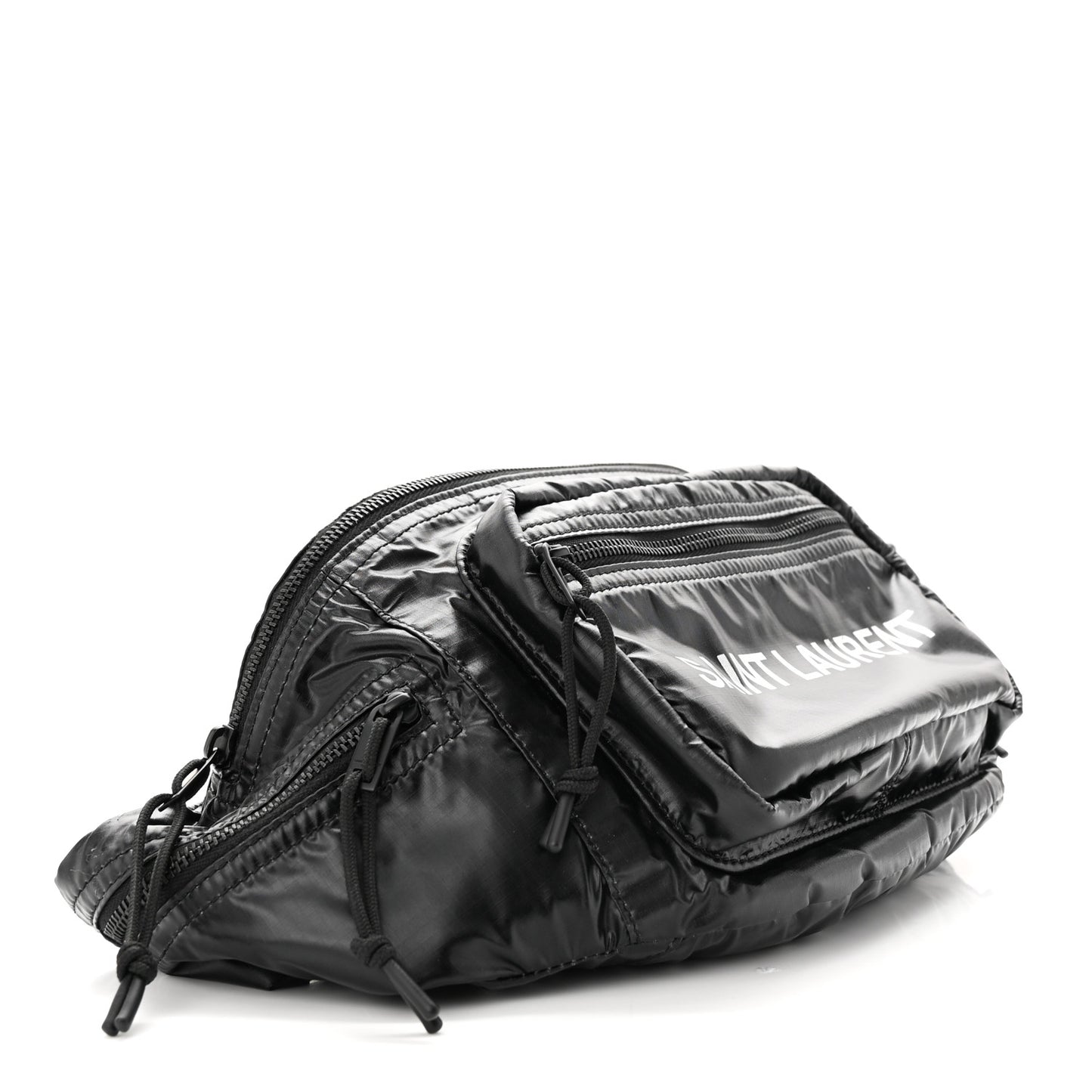 Nylon Logo Nuxx Body Belt Bag Black