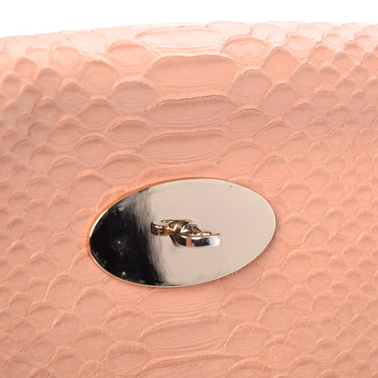 Mulberry Nappa Snake Embossed Small Lily Natural 17 of 23