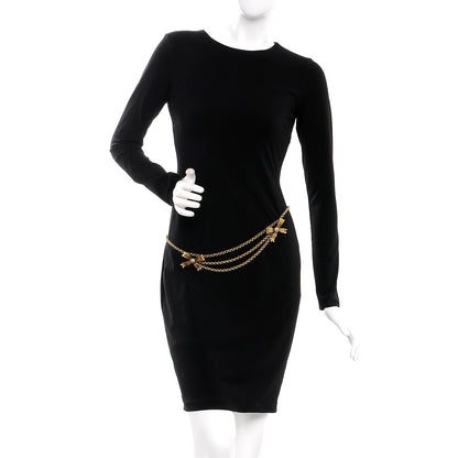 Gucci Chain GG Bow Belt Antique Gold 2 of 6