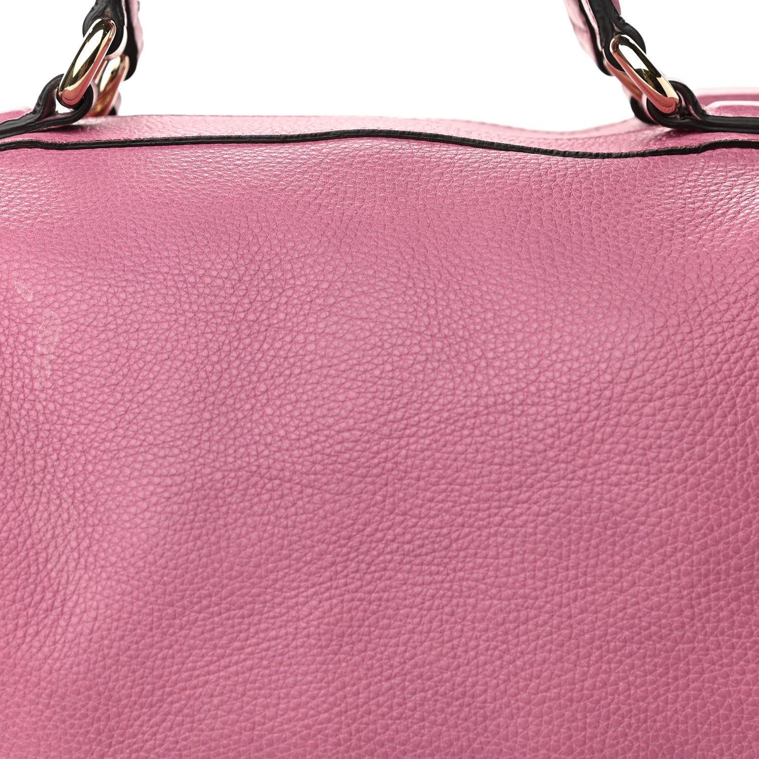 Gucci Pebbled Calfskin Medium Soho Boston Fresia Rose 12 of 12