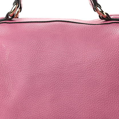 Gucci Pebbled Calfskin Medium Soho Boston Fresia Rose 12 of 12