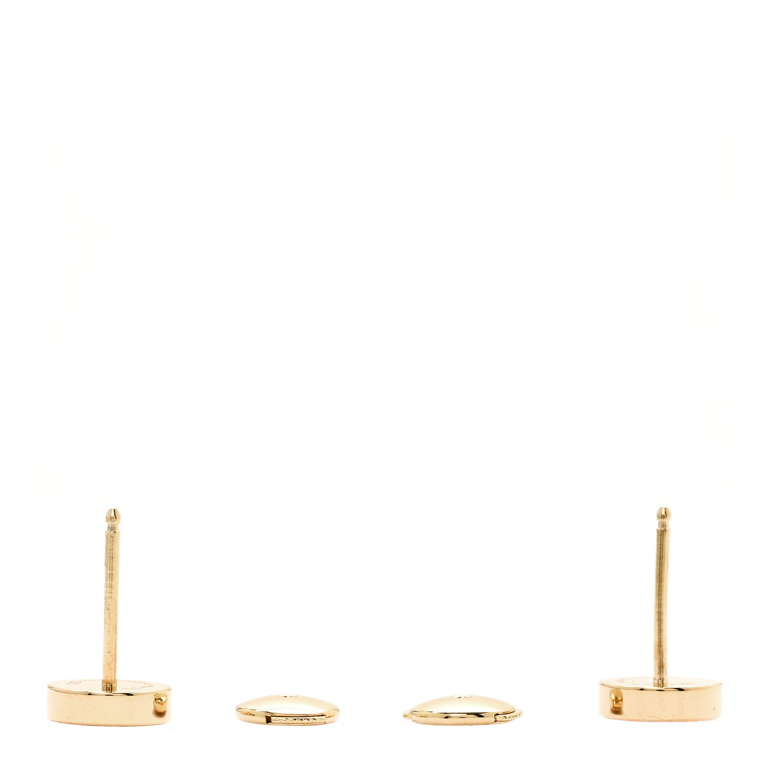Cartier 18K Yellow Gold LOVE Earrings 3 of 5