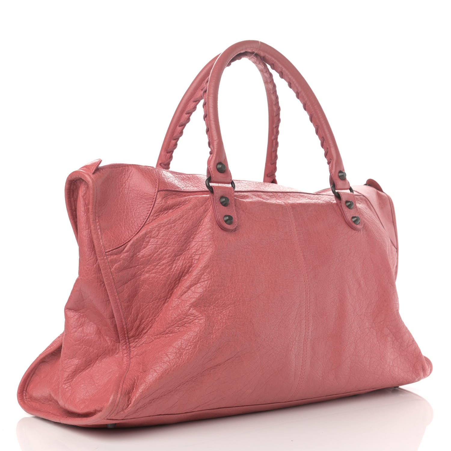 Balenciaga Agneau Classic Hardware Work Rose Bombon Raspberry 3 of 13