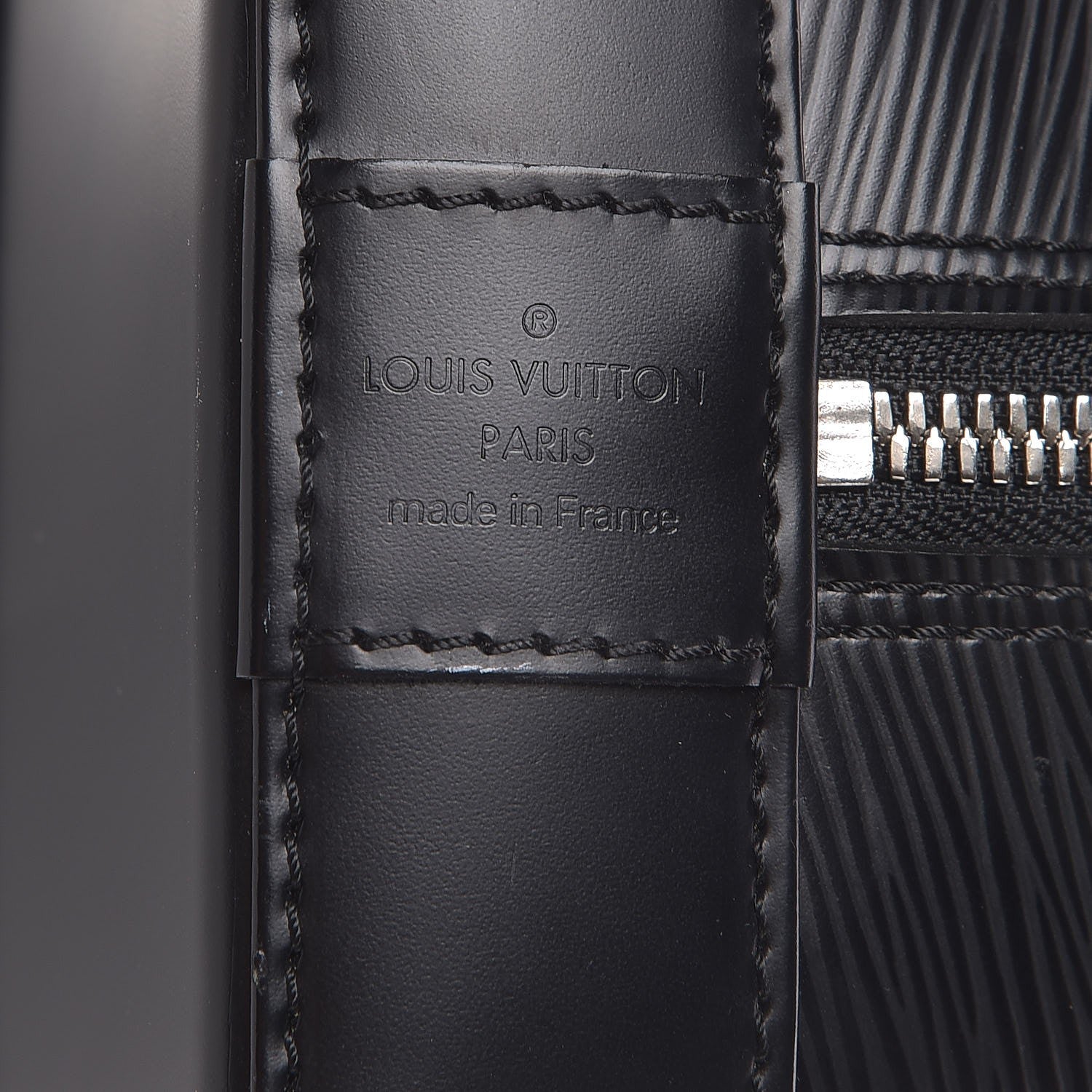 Louis Vuitton Epi Alma GM Black 6 of 6