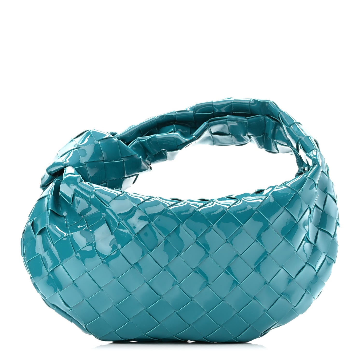 Bottega Veneta Patent Nappa Intrecciato Mini Jodie Blaster 1 of 10