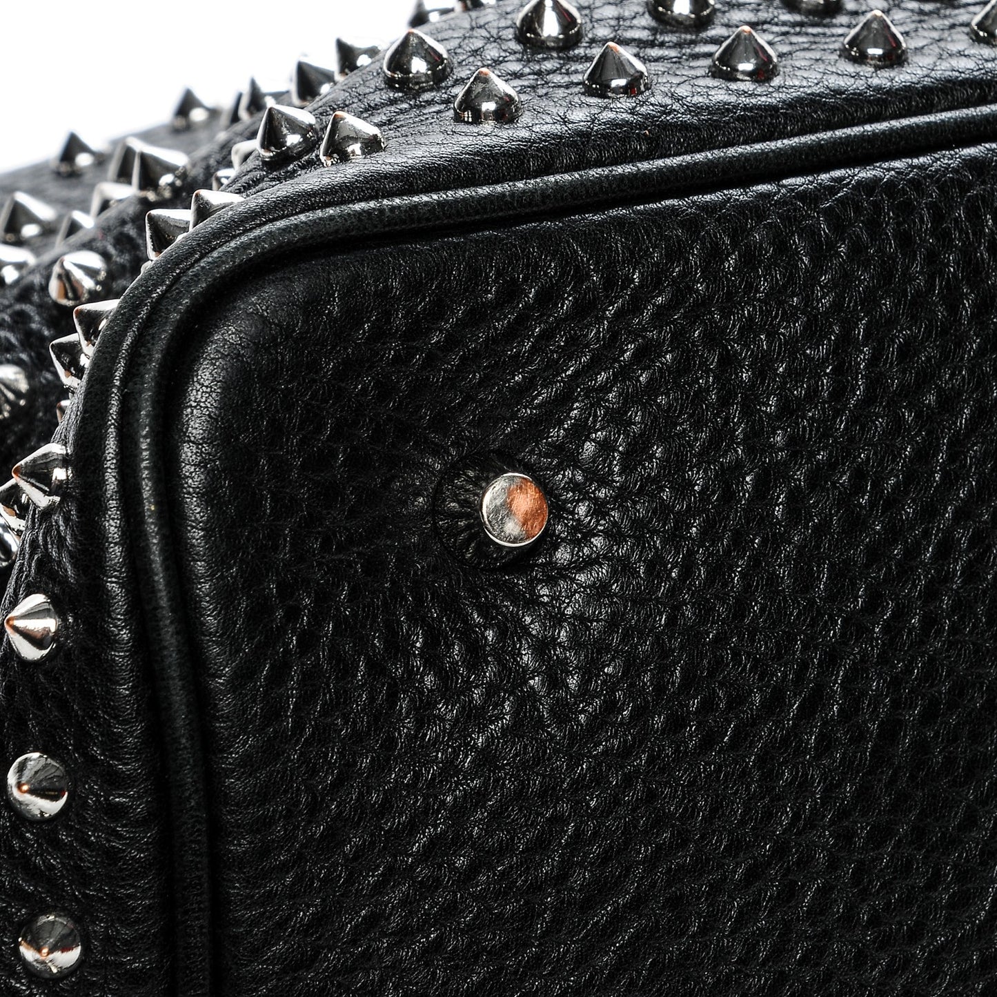 Calfskin Studded Medium Susanna Hobo Black