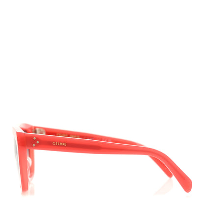 Celine Acetate Square Sunglasses CL40256I Red 3 of 7
