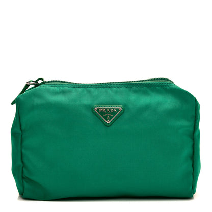 Prada Nylon Vela Cosmetic Pouch Acquamarina 1 of 9