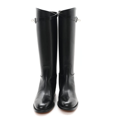 Hermes Box Kelly Jumping Boots 41 40 Black 3 of 9