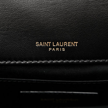 Saint Laurent Lambskin Patchwork Monogram Small Jamie Black 6 of 9