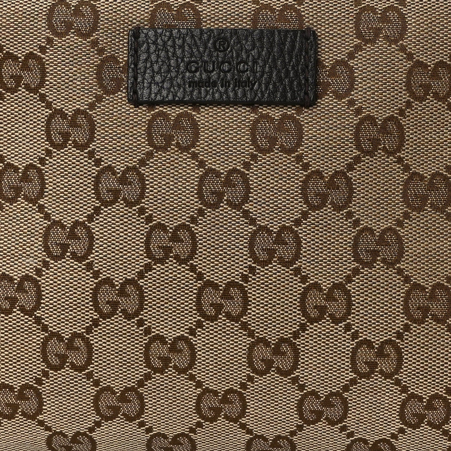 Monogram Belt Bag Beige Ebony Testa di Moro Marrone Scuro