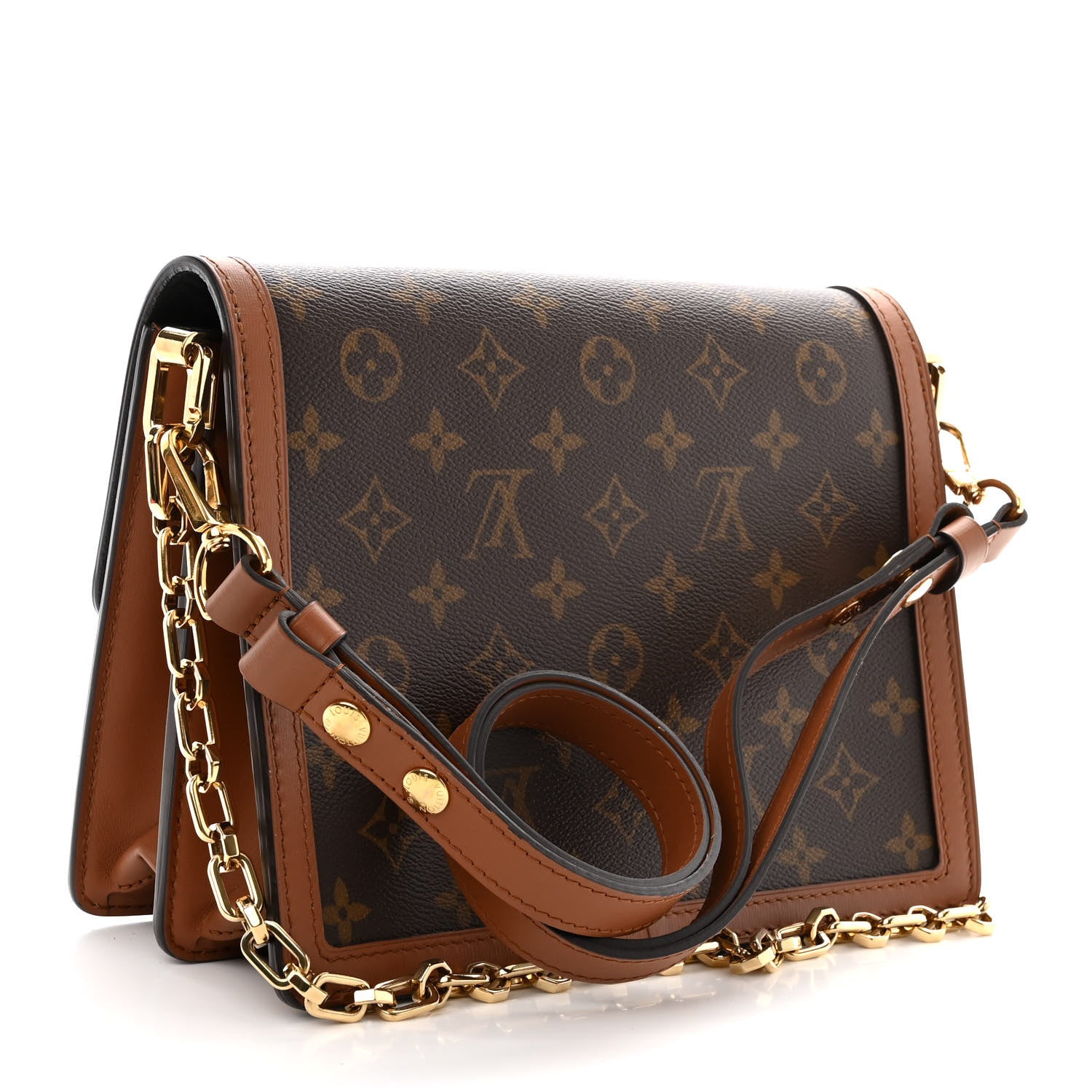 Louis Vuitton Reverse Monogram Dauphine MM 3 of 9