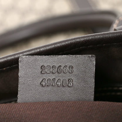 Gucci GG Plus Monogram Joy Vertical Tote Dark Brown 7 of 10