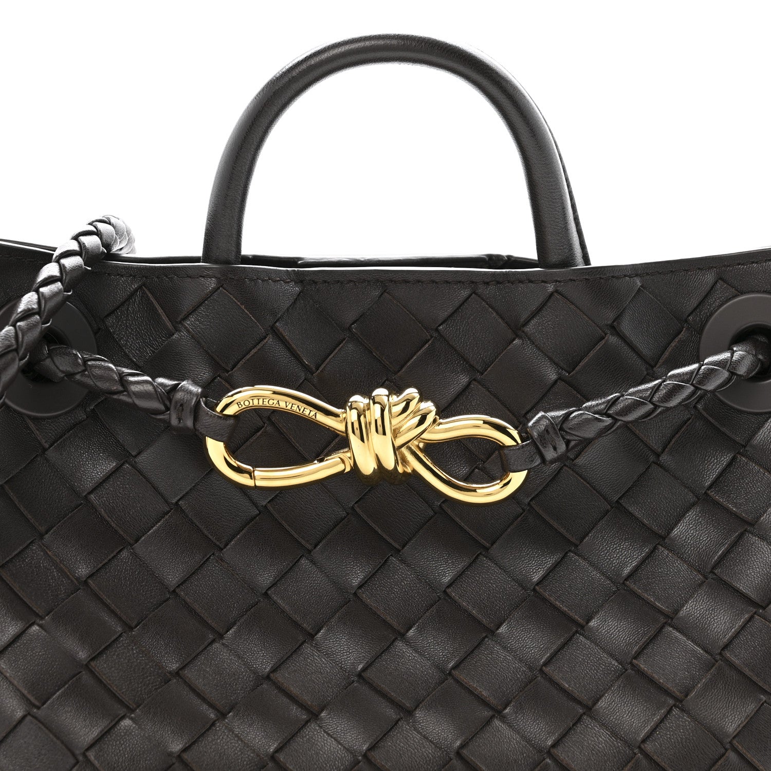 Bottega Veneta Nappa Intrecciato Small Andiamo Shoulder Bag Fondant 7 of 12