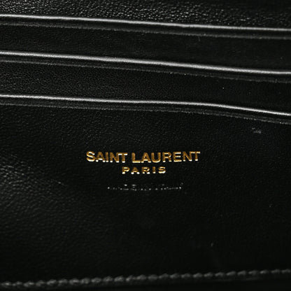 Saint Laurent Grain De Poudre Matelasse Monogram Mini Lou Camera Bag Sunflower 5 of 9