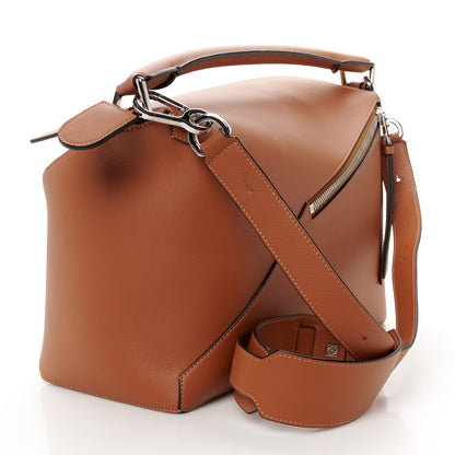 Loewe Calfskin Large Puzzle Edge Bag Tan 3 of 10