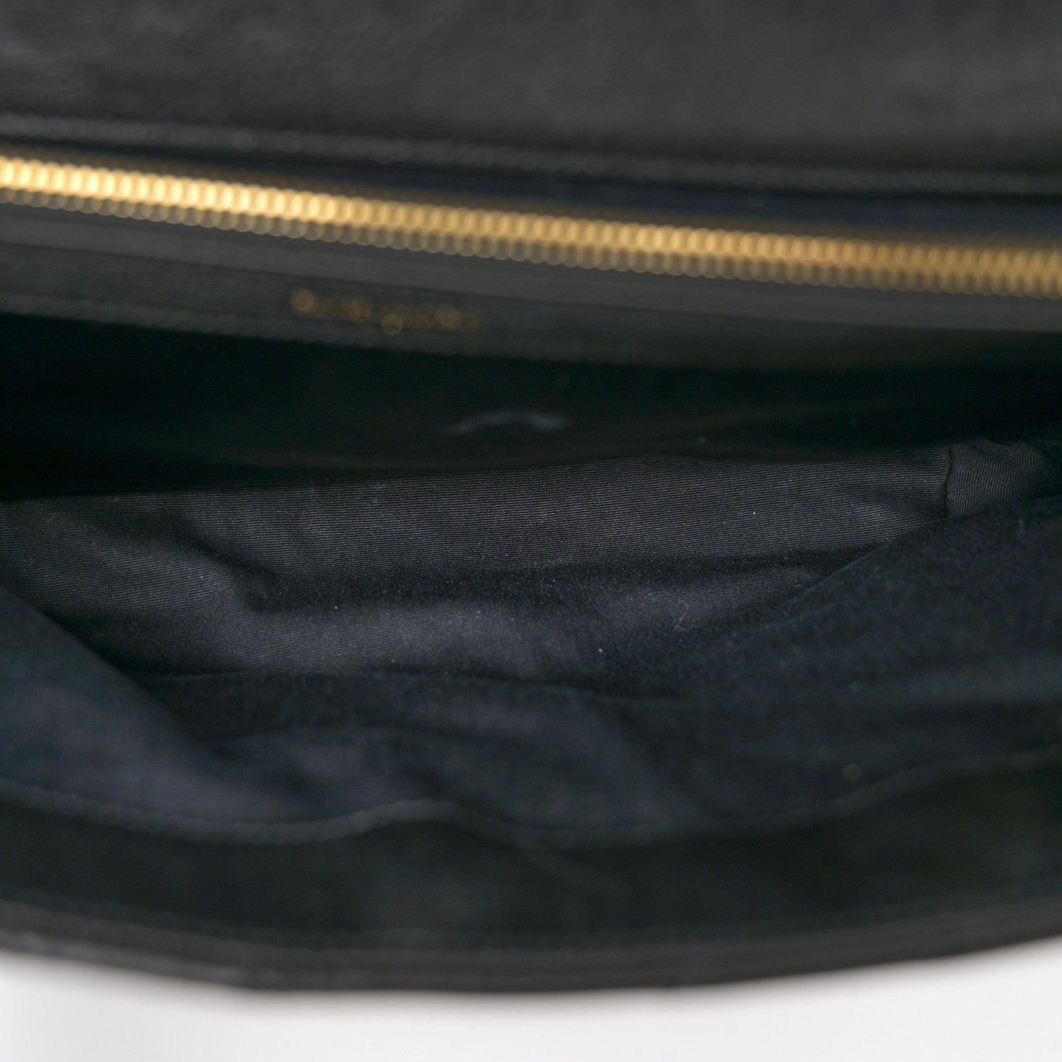 Saint Laurent SAINT LAURENT Sheepskin Matelasse Chevron Monogram Large College Satchel Black 5 of 10