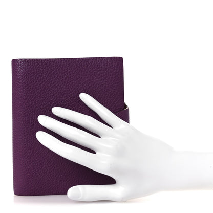 Hermes Togo Ulysse PM Notebook Cover Anemone 2 of 7