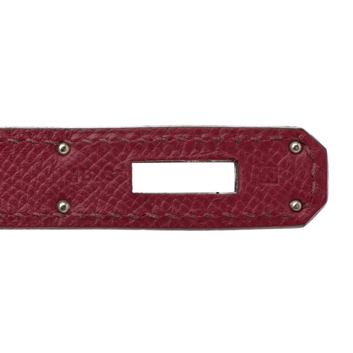 Hermes Epsom Kelly Sellier 32 Rubis 7 of 11