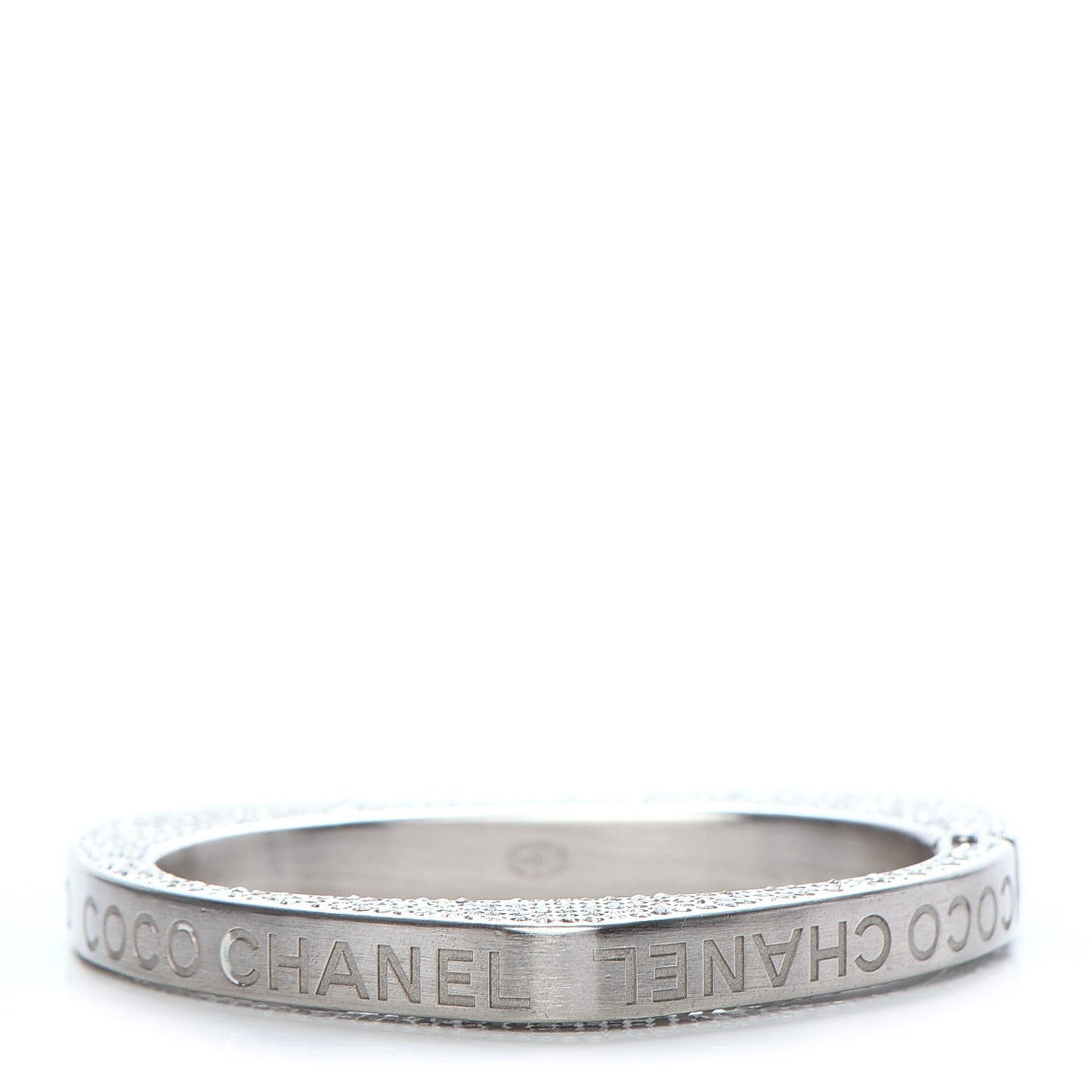 Swarovski Crystal Heart Bracelet Silver