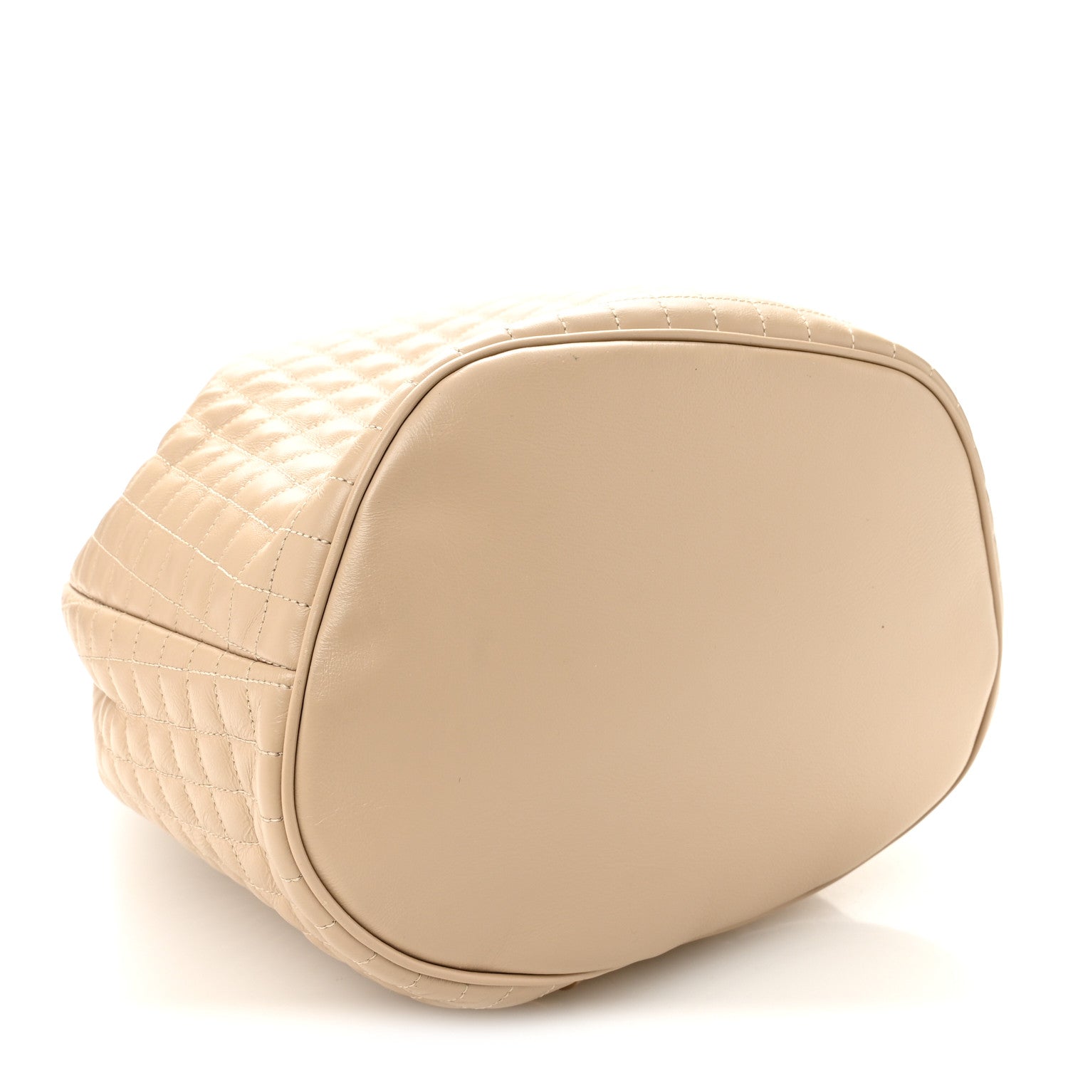 Celine Calfskin Quilted Small C Backpack Nude 4 of 10