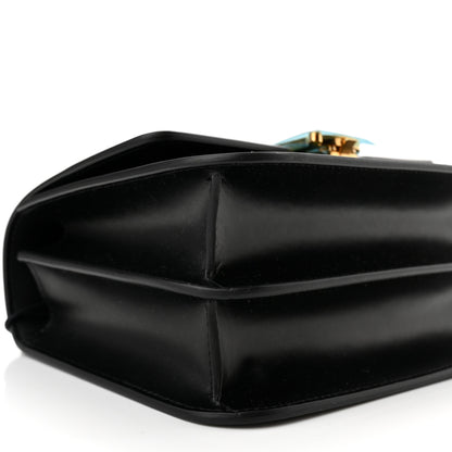 Burberry Calfskin Medium TB Bag Black 8 of 9