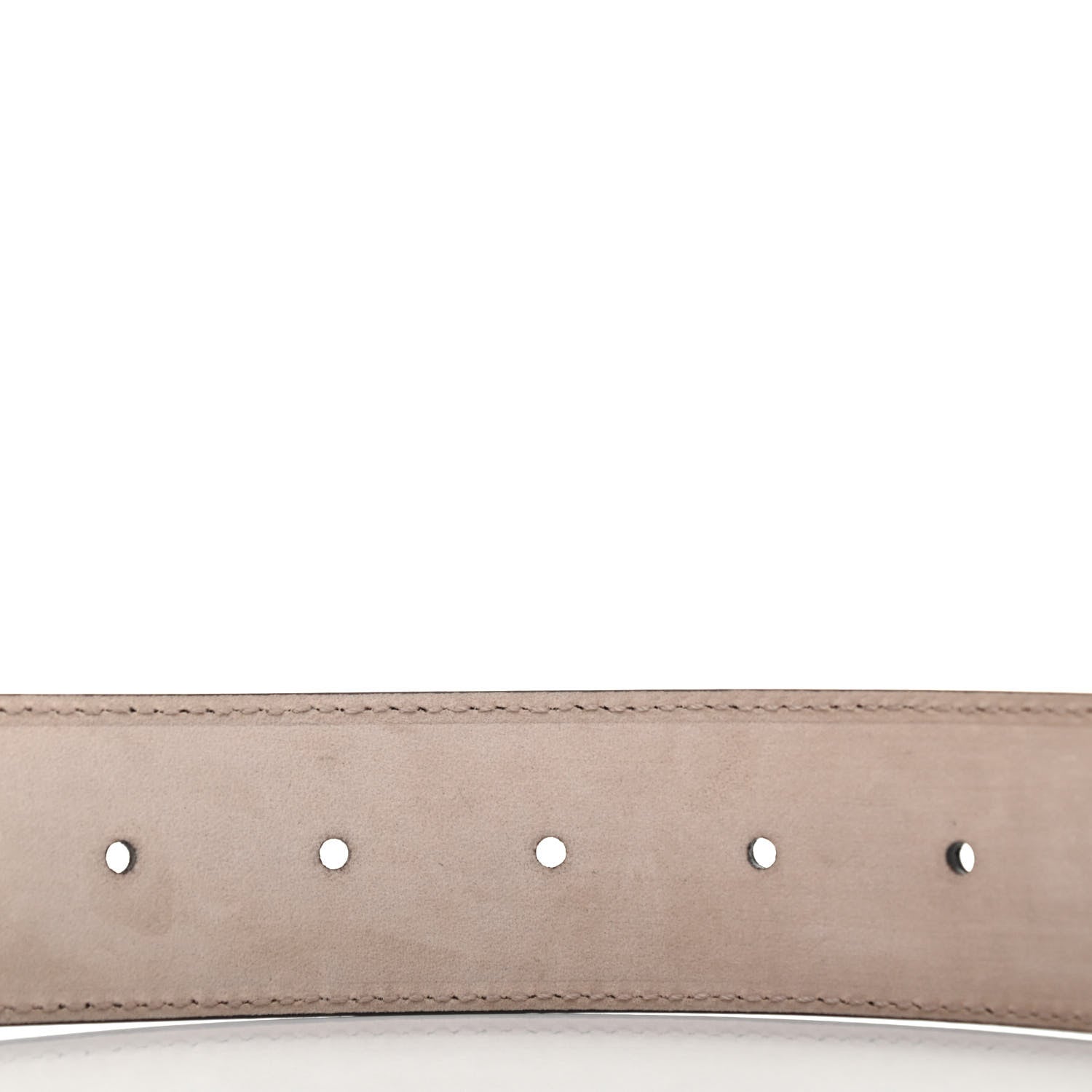 Gucci Calfskin Interlocking G 37mm Belt 75 30 Nut Brown 4 of 4