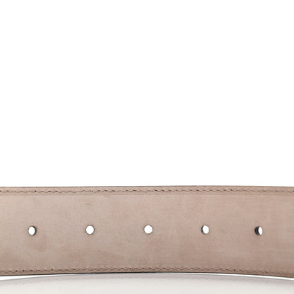 Gucci Calfskin Interlocking G 37mm Belt 75 30 Nut Brown 4 of 4
